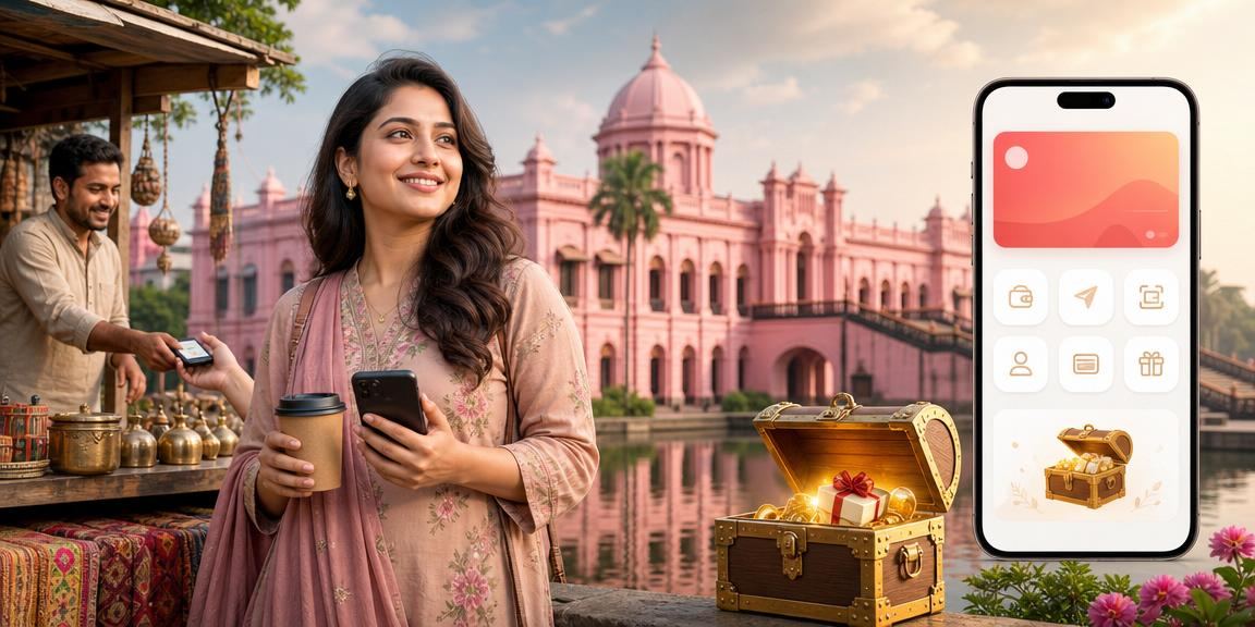 ঢাকায় মোবাইল পেমেন্টের মাধ্যমে বেটিং জমার দৃশ্য